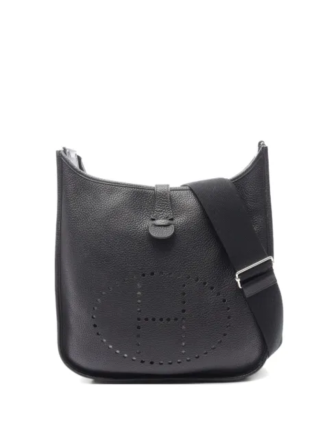 Hermès Pre-Owned 2010 large Evelyn 3 Troyes shoulder bag Black 1076834NINSQUARE