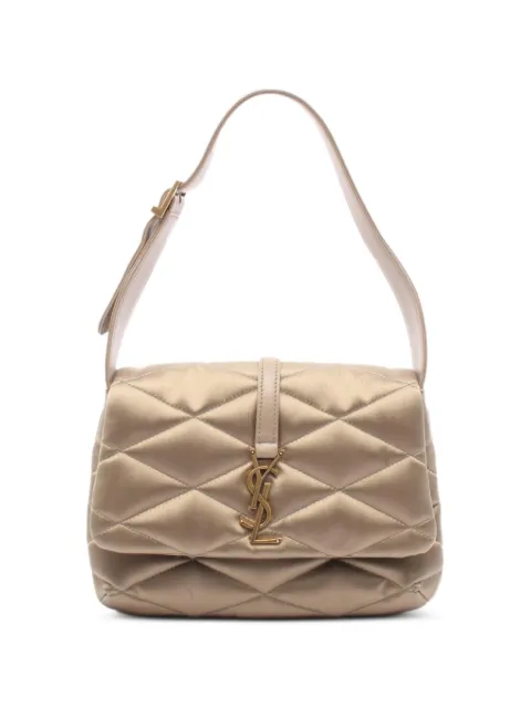 Saint Laurent Pre-Owned 2010s LE 57 quilted leather shoulder bag Neutrals 1078811