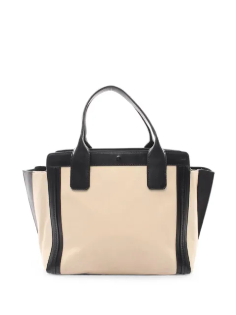 Chloé Pre-Owned 2000s Allison leather tote bag Neutrals 1076065