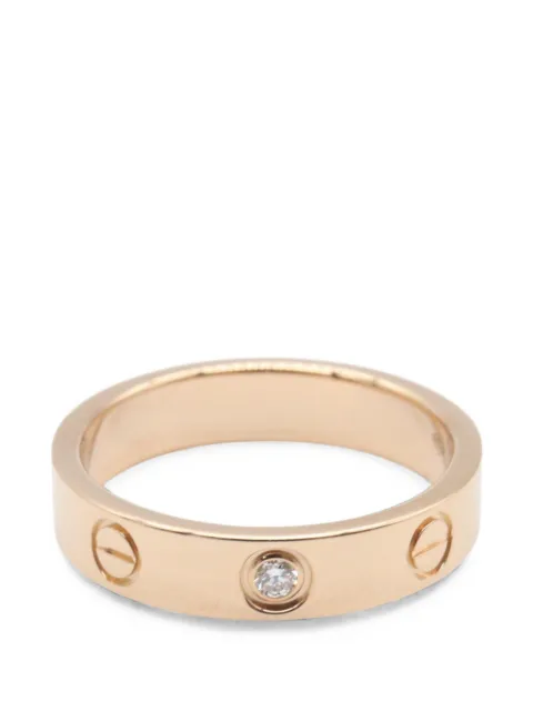 Cartier 2010s Love diamond ring Pink 1077502GXR771