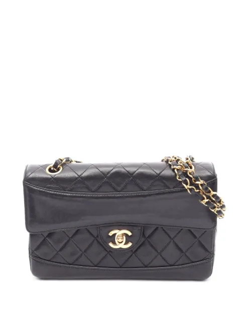CHANEL Pre-Owned 1989-1991 matelassé shoulder bag Black 10798511193217