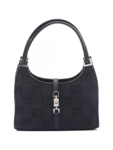 Gucci Pre-Owned 00s Jackie Jumbo GG tote bag Black 1080300