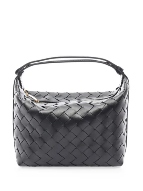Bottega Veneta Pre-Owned Intrecciato Wallace handbag Black 1078820