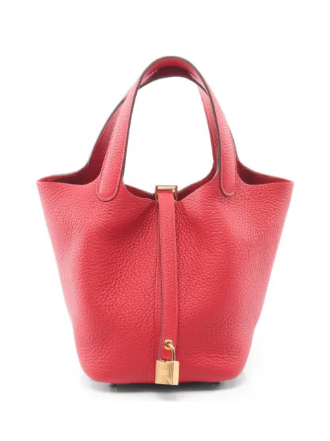 Hermès Pre-Owned Picotin Lock handbag Red 1080005W