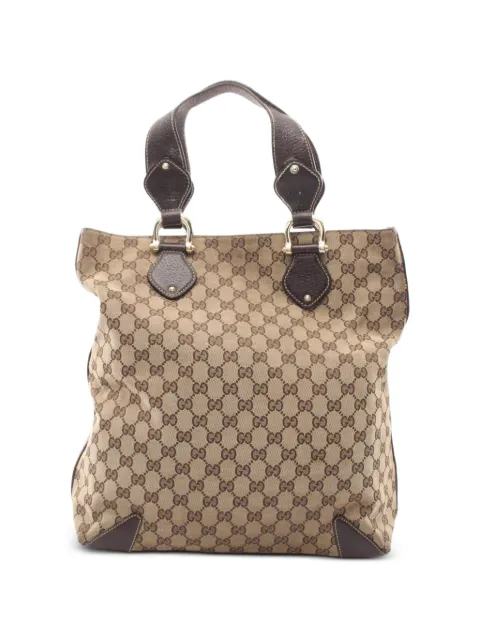 Gucci Pre-Owned 2000s GG canvas tote bag Neutrals 1075924