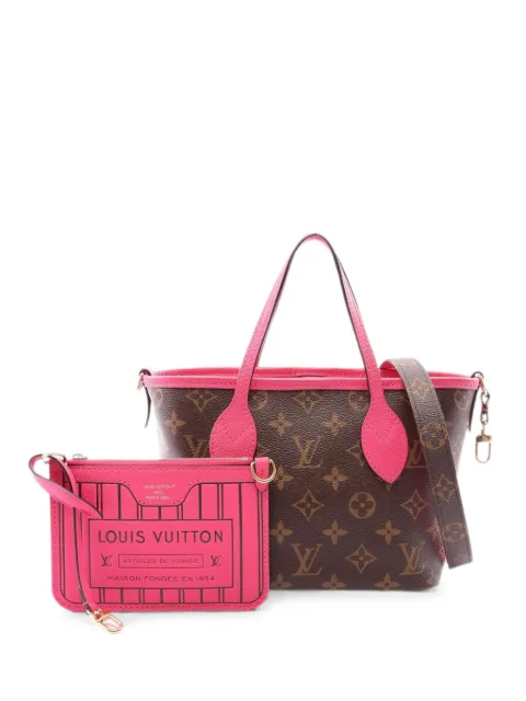 Louis Vuitton Pre-Owned 2021 BB Neverfull Inside Out tote bag Brown 1078347