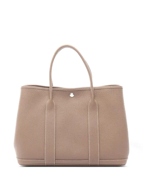 Hermès Pre-Owned 2016 PM Garden Party tote bag Brown 1077331X