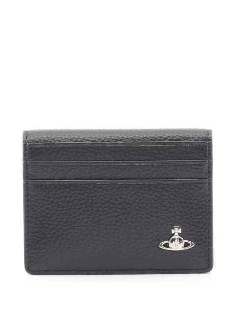 Vivienne Westwood Pre-Owned 2020s logo-detail card case Black 1080498