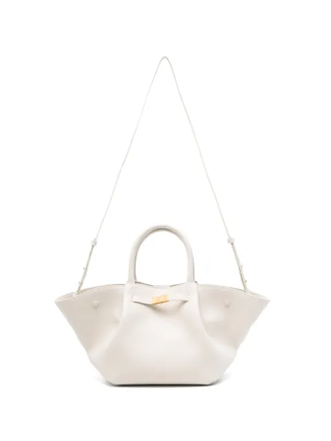 DeMellier small New York leather tote bag White N81SGW11