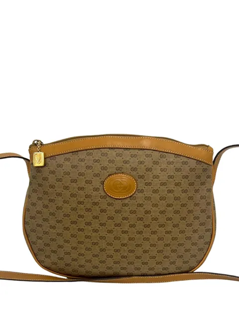 Gucci Pre-Owned 20th Century Micro GG Supreme crossbody bag Neutrals 31QJ8YNSIFT1N01G