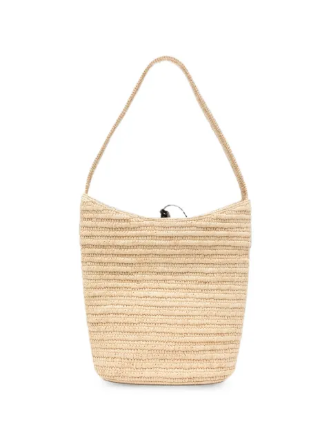 The Row Alma woven shoulder bag Neutrals W2173W27