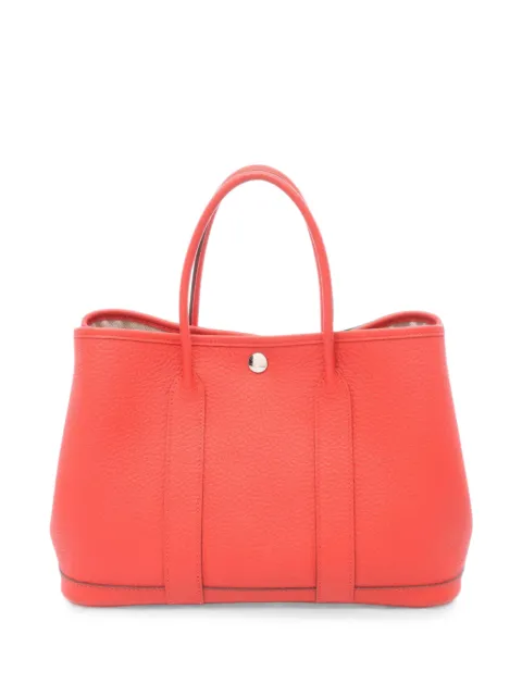 Hermès Pre-Owned 2016 TPM Garden Party tote bag Orange 1077328X