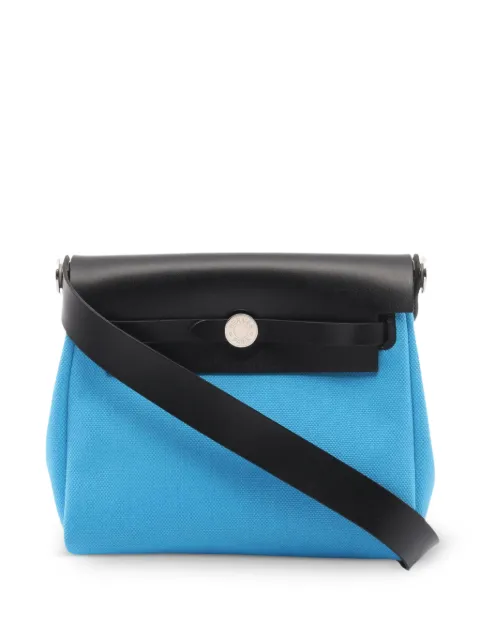 Hermès Pre-Owned 2025 Airbag Zip mini shoulder bag Blue 1080304K