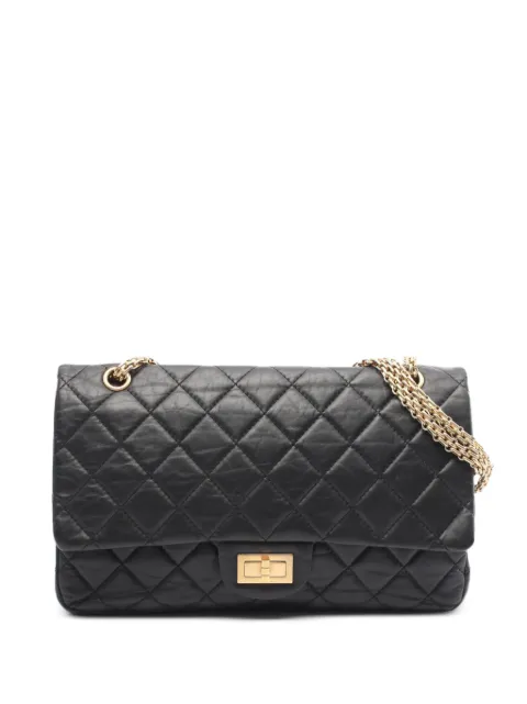 CHANEL Pre-Owned 2011 W-flap W-chain quilted shoulder bag Black 107983115141097