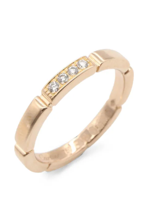 Cartier 2010s Maillon Panthère diamond ring Pink 1077509SE5285