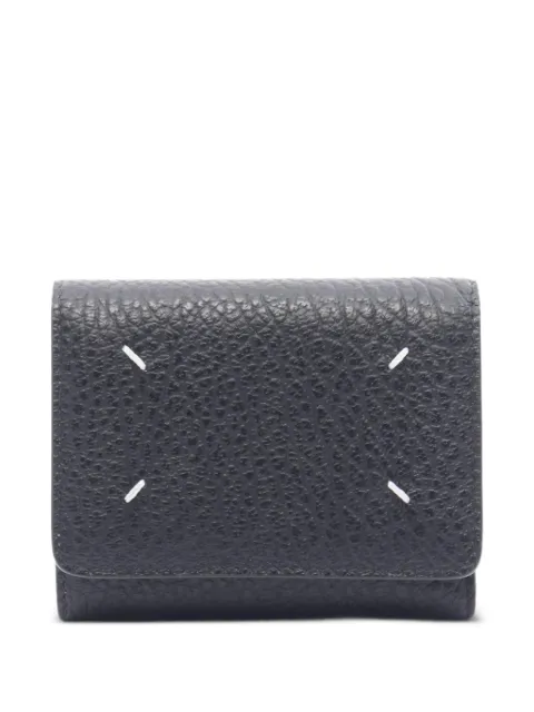 Maison Martin Margiela Pre-Owned 2020s Four Stitch trifold wallet Black 1079039