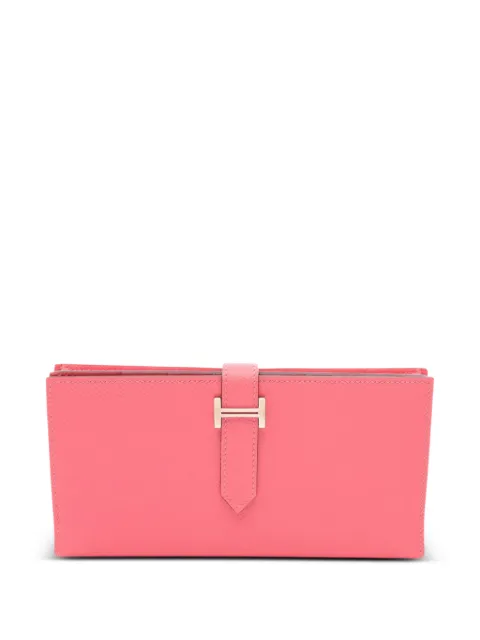 Hermès Pre-Owned 2016 Bearn Soufflet bi-fold wallet Pink 1078092X