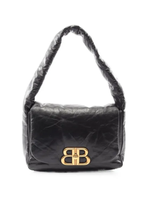 Balenciaga Pre-Owned 2010s Monaco leather sling bag Black 1077025