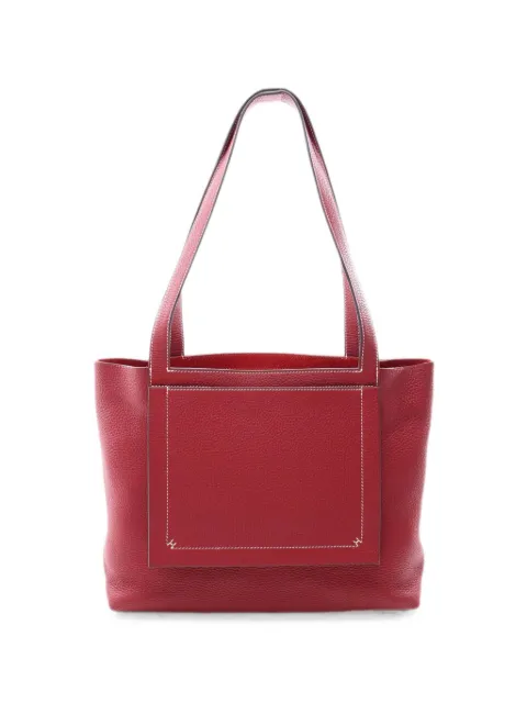 Hermès Pre-Owned 2021 Cabasserie 31 tote bag Red 1079150Z