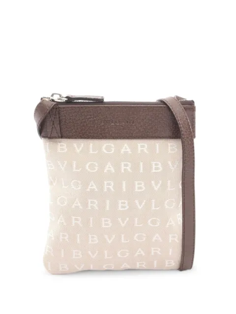 Bvlgari Pre-Owned 2010s Logomania shoulder bag Neutrals 1075957