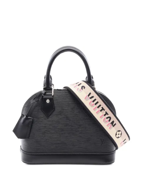 Louis Vuitton Pre-Owned 2021 Alma BB two-way handbag Black 1079157