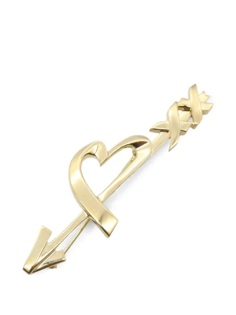 Tiffany & Co Eyewear 2010s Arrow-embellishment brooch Gold 1079129