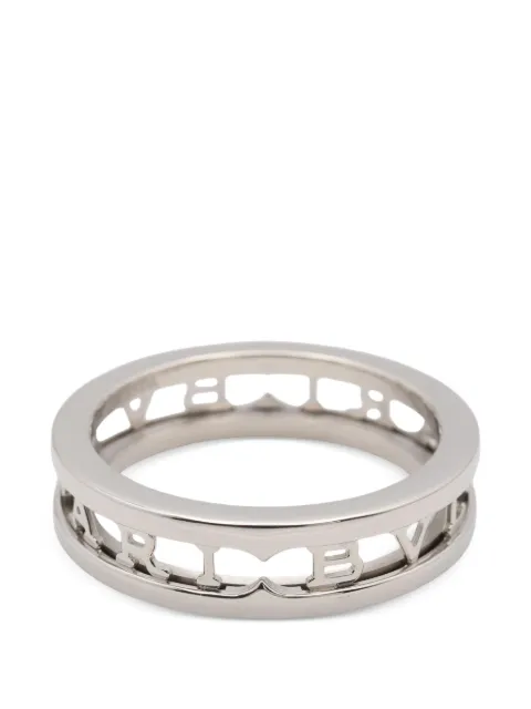 Bvlgari Pre-Owned 2010s B-zero1 Open Logo ring Silver 1077694VSNFPA