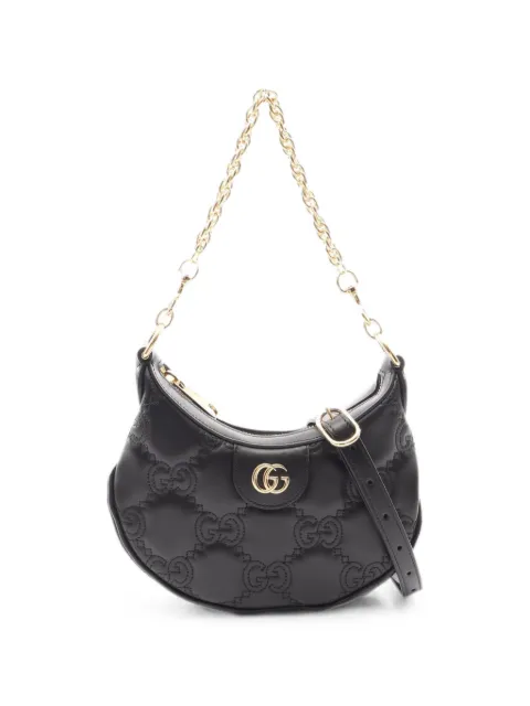 Gucci Pre-Owned 2010s GG Matelassé shoulder bag Black 1079169