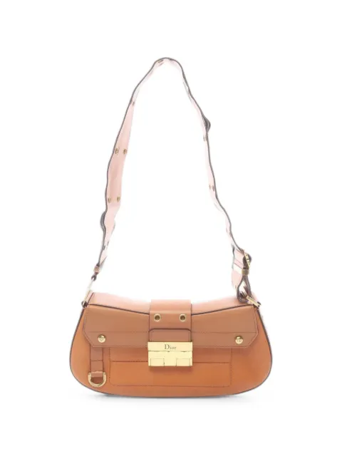 Christian Dior Pre-Owned 2000s Street Chic Columbus shoulder bag Brown 1078422