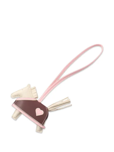 Hermès Pre-Owned 2026 PM Rodeo Robeo Coeur bag charm Neutrals 1080034G