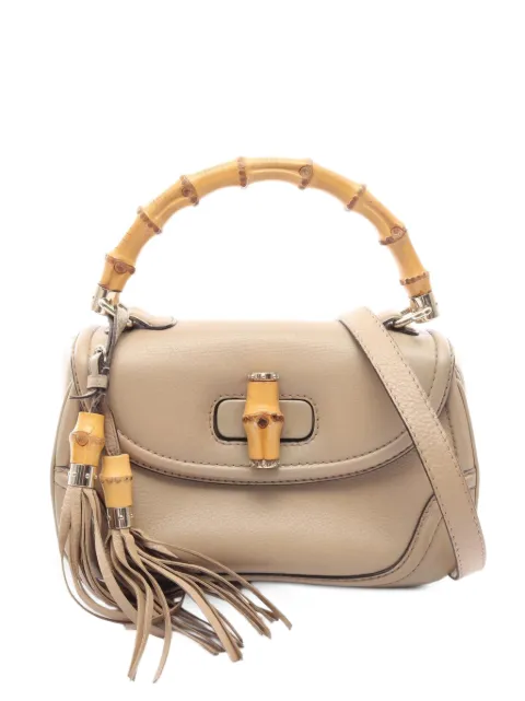 Gucci Pre-Owned 2000s New Bamboo tote bag Neutrals 1076986