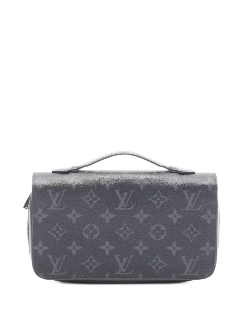 Louis Vuitton Pre-Owned 2020 Zippy XL Monogram Eclipse wallet Grey 1077326CA2220