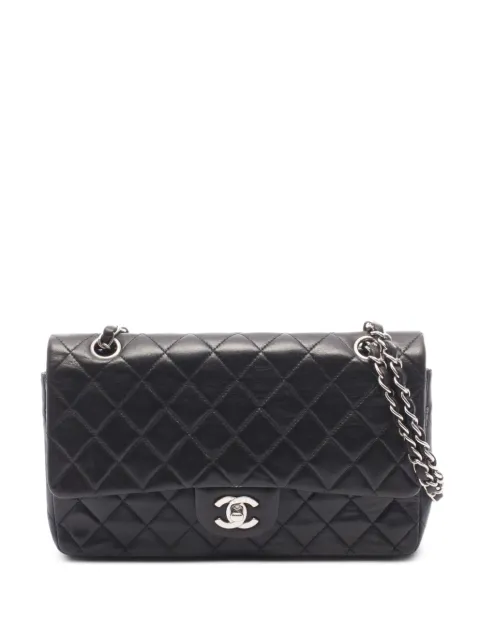 CHANEL Pre-Owned 2000-2002 Matelassé chain-strap shoulder bag Black 10797306590797