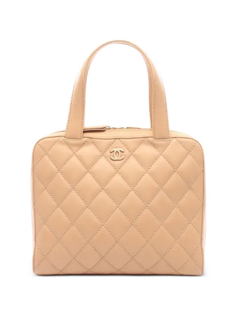 CHANEL Pre-Owned 2002-2003 Wild Stitch handbag Neutrals 10797747768339
