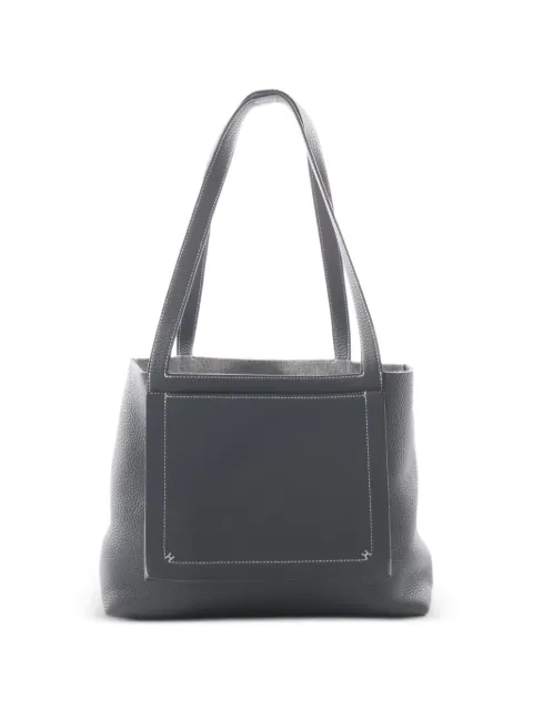 Hermès Pre-Owned Cabasserie 31 Clemence leather tote bag Black 1079314W