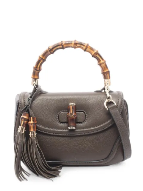 Gucci Pre-Owned 2000s New Bamboo tote bag Brown 1078375