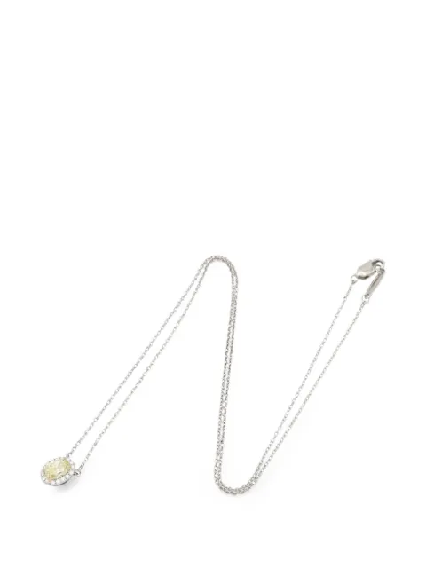 Tiffany & Co. Pre-Owned Soleste diamond necklace Silver 1078213