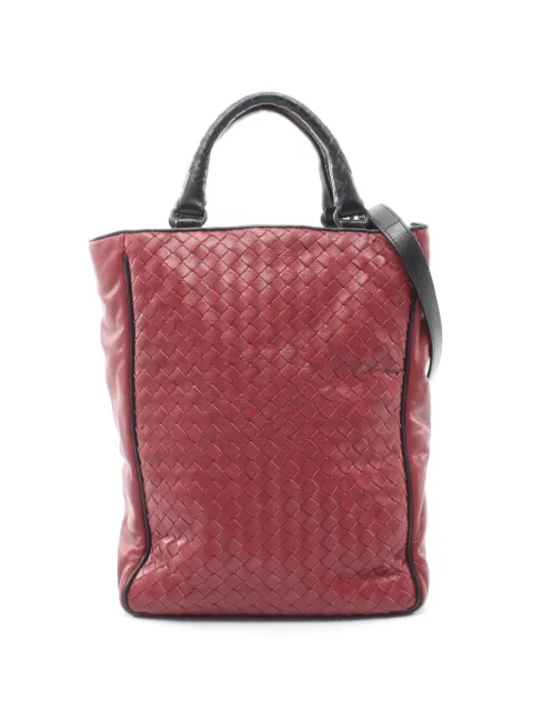 Bottega Veneta Pre-Owned 2000s Intrecciato tote bag Red 1079810