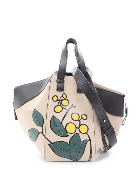 Loewe Pre-Owned 2010s small Hammock Herbarium handbag Neutrals 1080337