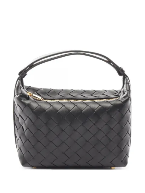 Bottega Veneta Pre-Owned 2020 mini Wallace Intrecciato tote bag Black 1079330