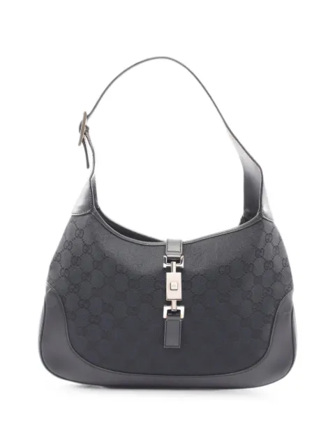 Gucci Pre-Owned 2000s Jackie GG shoulder bag Black 1079827