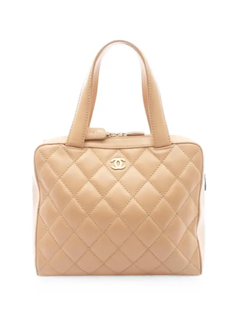 CHANEL Pre-Owned 2002-2003 Wild Stitch handbag Neutrals 10783727759506
