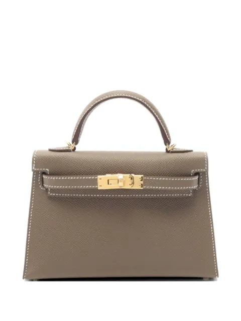 Hermès Pre-Owned 2026 mini Kelly II Etoupe shoulder bag Brown 1078093G