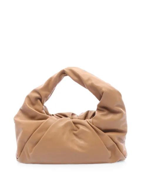 Bottega Veneta Pre-Owned 2010s gathered-detail shoulder bag Brown 1071907