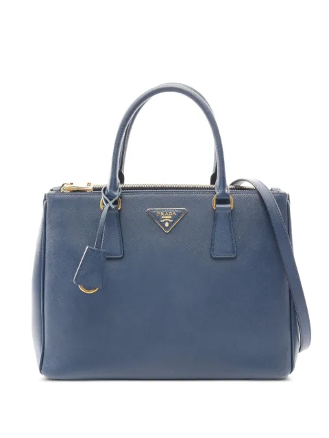Prada Pre-Owned 2000s Galleria Saffiano leather tote bag Blue 1079164