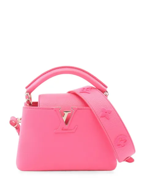 Louis Vuitton Pre-Owned 2021s Capucines Mini handbag Pink 1077051