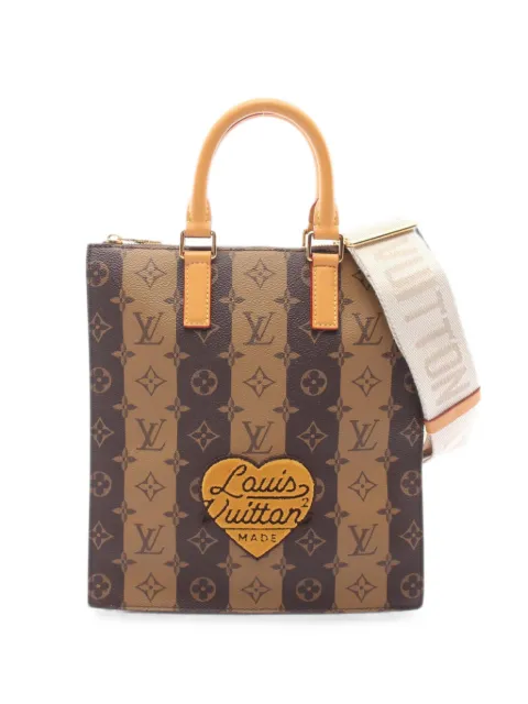 Louis Vuitton Pre-Owned 2021s Monogram stripe tote bag Brown 1079227