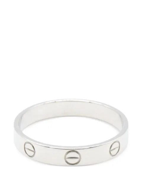 Cartier 2010s Love ring Silver 1077515EZX466