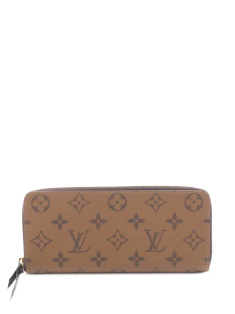 Louis Vuitton Pre-Owned 2021 Monogram Reverse Clemence wallet Neutrals 1076607