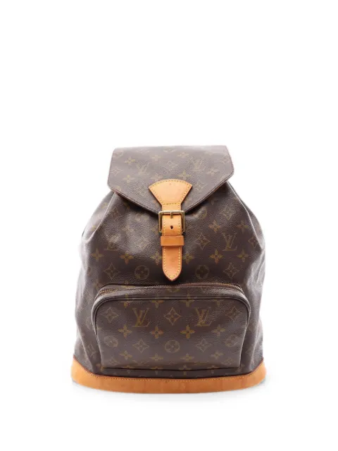 Louis Vuitton Pre-Owned 1999 Montsouris GM Monogram backpack Brown 1079146SP1919